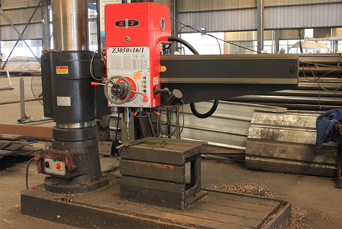 搖臂轉床-網架支座打孔