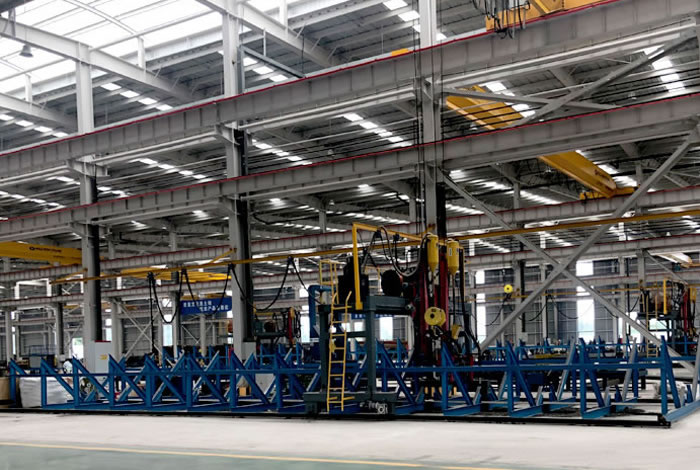 H型鋼自動焊接線